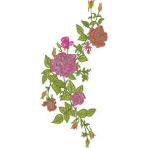 Unique Neck Embroidery Design