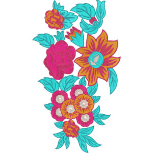 Neck Gala Embroidery Design
