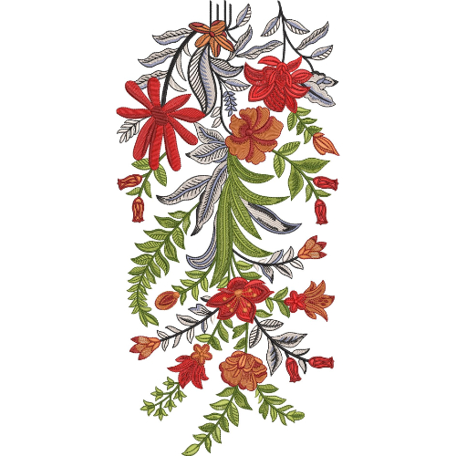 Neck Kurta Embroidery Design