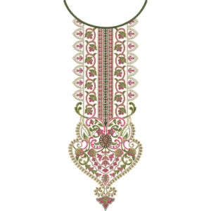 Neckline Embroidery Design