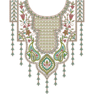 Simple Neck Embroidery Design