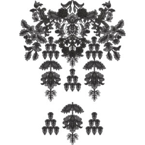 Unique Neck Embroidery Design