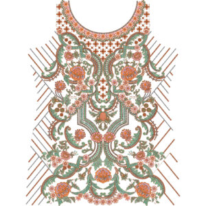 Neck Kurta Embroidery Design