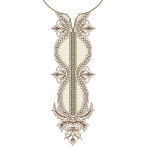 Unique Neck Embroidery Design