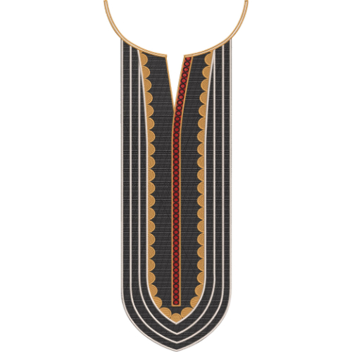 Neck Gala Embroidery Design