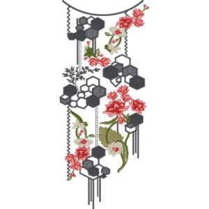 Neck Gala Embroidery Design