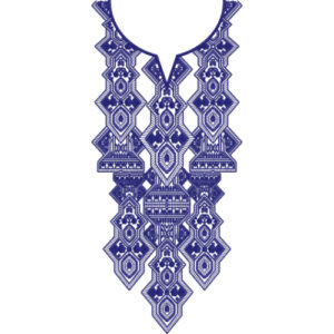 Neckline Embroidery Design