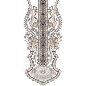 Neck Kurta Embroidery Design