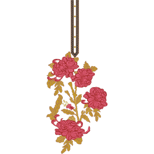 Beautiful Neck Embroidery Design