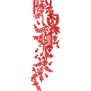 Simple Neck Embroidery Design