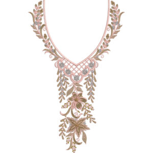 Neck Gala Embroidery Design