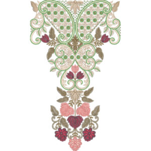 Neck Kurta Embroidery Design
