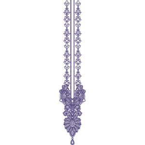 Simple Neck Embroidery Design