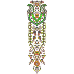 Neck Gala Embroidery Design
