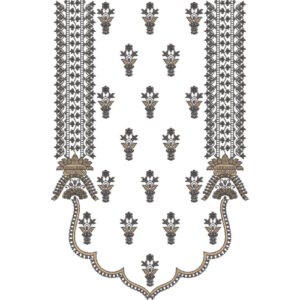 Simple Neck Embroidery Design