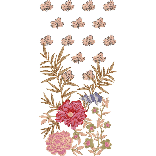 Neck Kurta Embroidery Design