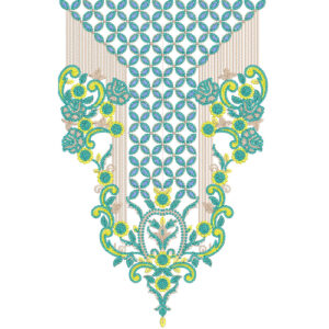 Beautiful Neck Embroidery Design