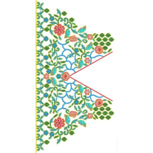 Neckline Embroidery Design