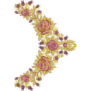 Neck Kurta Embroidery Design