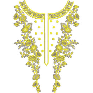 Neck Gala Embroidery Design
