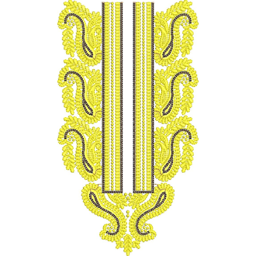 Beautiful Neck Embroidery Design