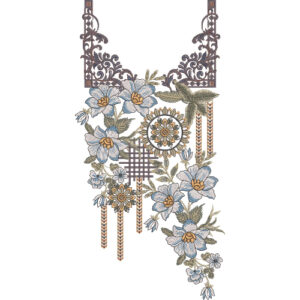 Neck Gala Embroidery Design