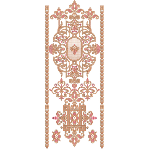 Neckline Embroidery Design