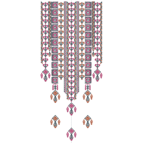 Neck Kurta Embroidery Design