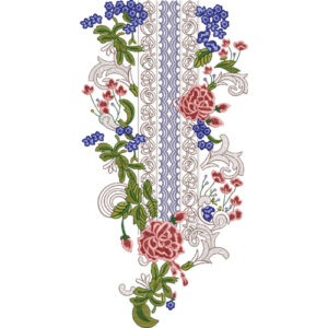 Beautiful Neck Embroidery Design