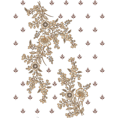 Neck Kurta Embroidery Design
