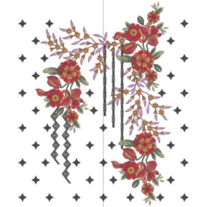 Neck Gala Embroidery Design