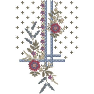 Beautiful Neck Embroidery Design