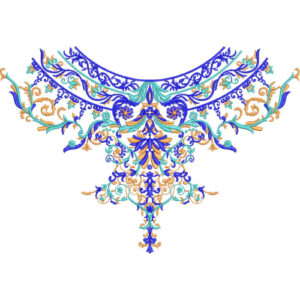 Neck Gala Embroidery Design