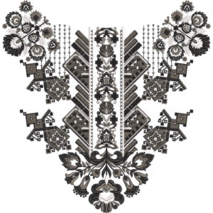 Beautiful Neck Embroidery Design