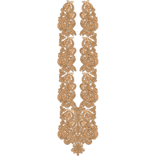 Neck Gala Embroidery Design