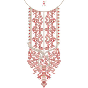 Simple Neck Embroidery Design