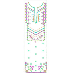 Neckline Embroidery Design