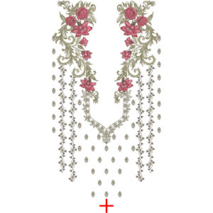 Neck Kurta Embroidery Design