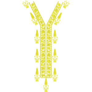 Neckline Embroidery Design