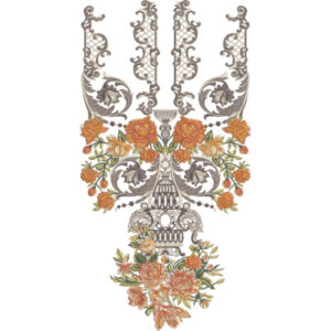 Beautiful Neck Embroidery Design