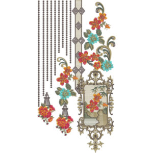 Simple Neck Embroidery Design