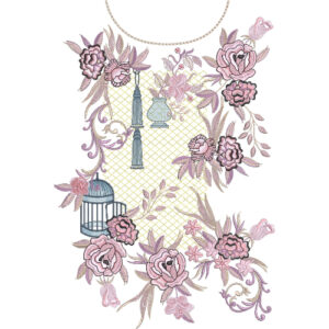 Neck Gala Embroidery Design