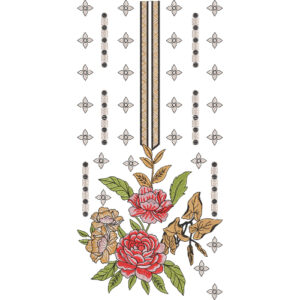 Simple Neck Embroidery Design