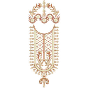 Simple Neck Embroidery Design
