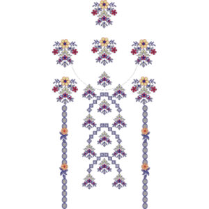 Neck Gala Embroidery Design
