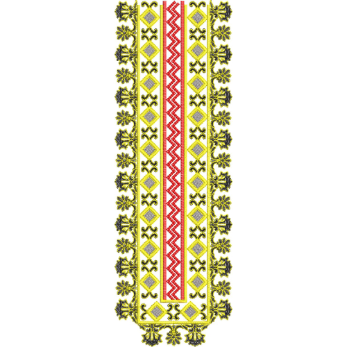 Beautiful Neck Embroidery Design