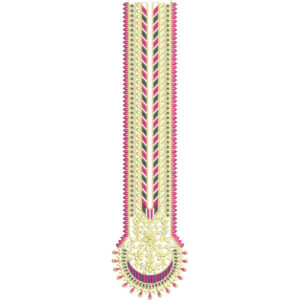 Unique Neck Embroidery Design