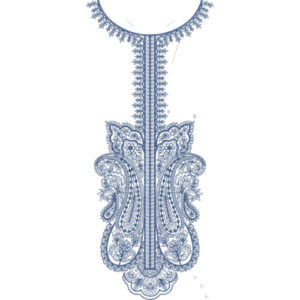 Neck Kurta Embroidery Design