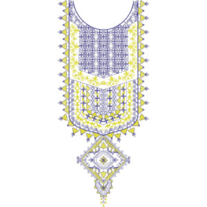 Beautiful Neck Embroidery Design
