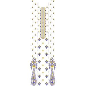 Beautiful Neck Embroidery Design
